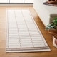 preview thumbnail 3 of 8, SAFAVIEH Handmade Metro Pille Modern Stripe Wool Rug