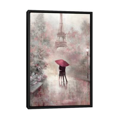 iCanvas "Blush Reflections" by T.C. Chiu Framed Canvas Print