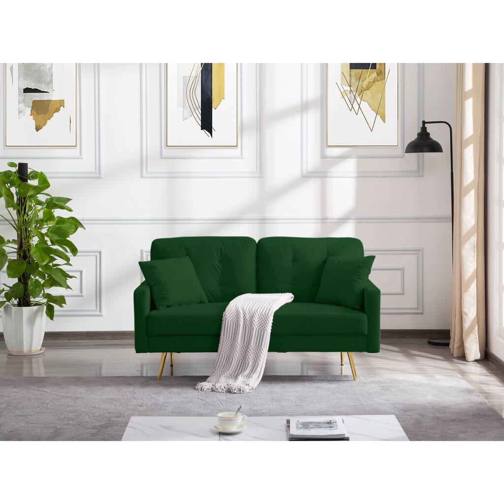 61" Modern Loveseat Couch - 61" x28.7"x 33"H