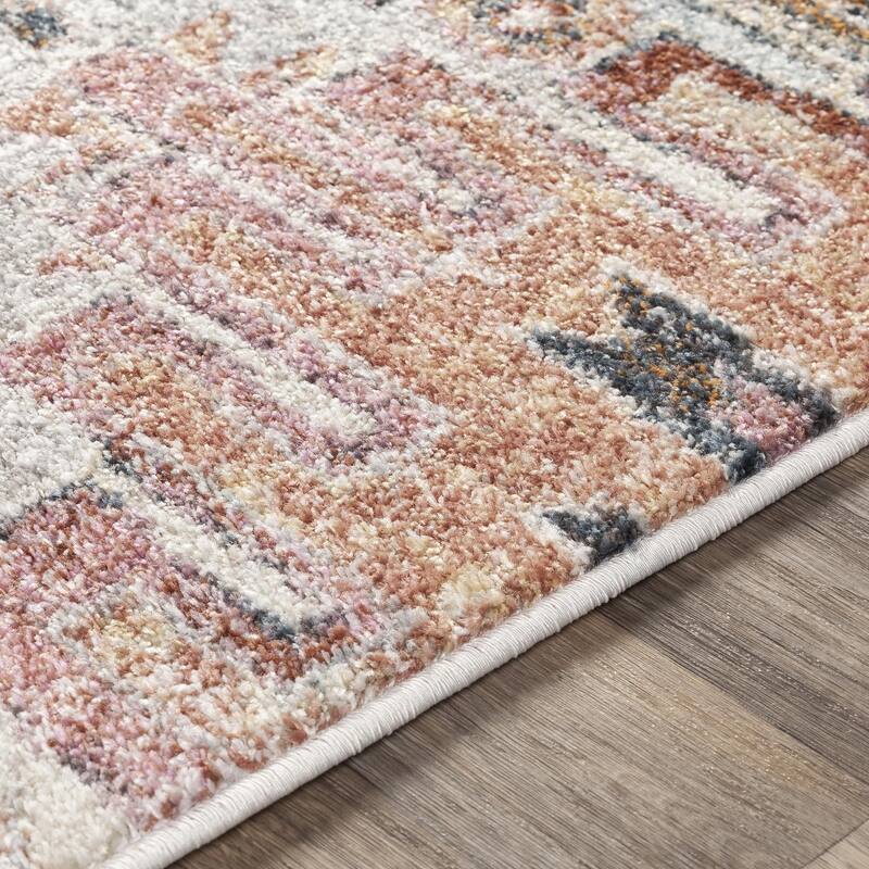 Livabliss New Mexico Southwestern Tribal Area Rug