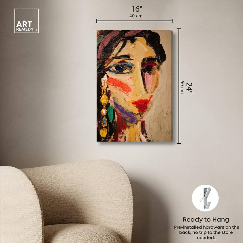 Colorful Expression I Canvas by Art Remedy, Gallery Wrapped