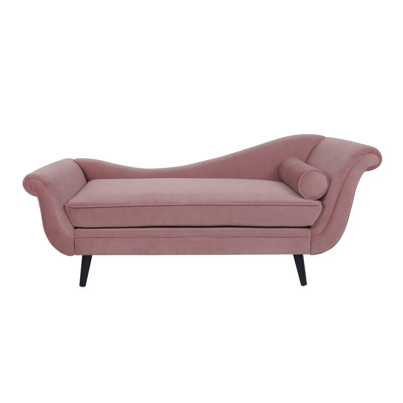 Calvert Upholstered Chaise Lounge by Christopher Knight Home