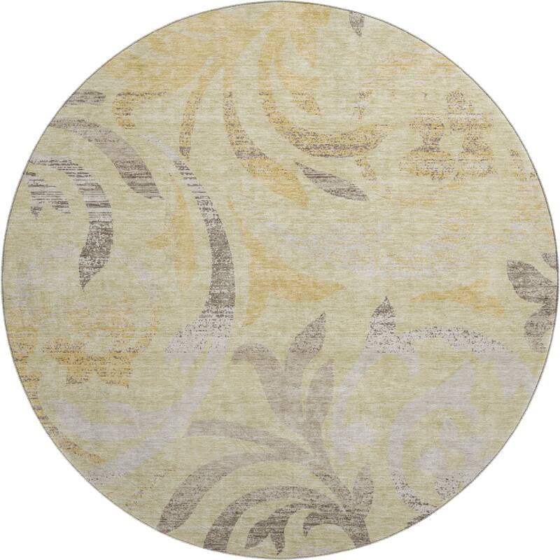 Premium Washable Super Soft Contempory Scroll Mayfield Rug