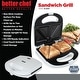 preview thumbnail 15 of 16, Better Chef Double Sandwich Maker
