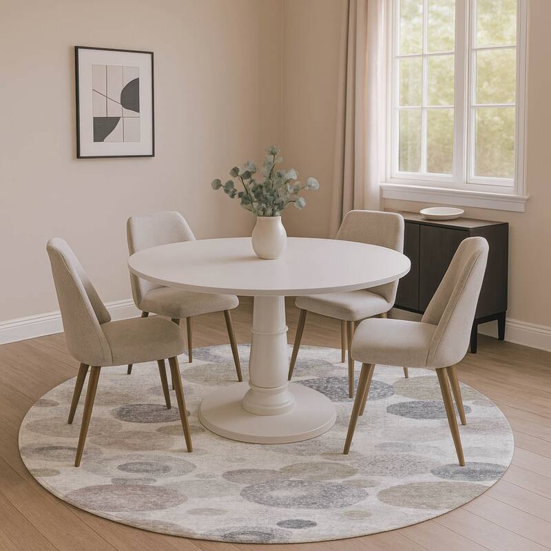 Premium Washable Super Soft Mayfield Rug - Taupe - 8' x 8'