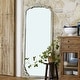 preview thumbnail 9 of 66, Arched Full-Length Solid Wood Carving Floor Mirror