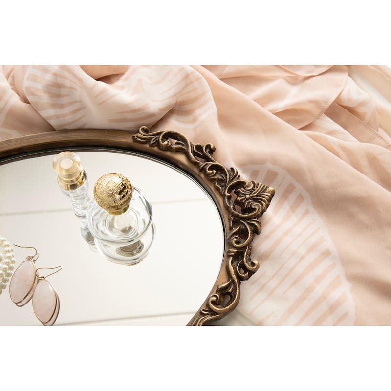 Kate and Laurel Arendahl Mirrored Decorative Tray