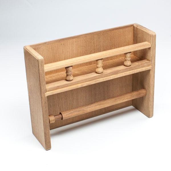 https://ak1.ostkcdn.com/images/products/is/images/direct/1d4f37c3dfed3bf76f1e03039689c117f06b17c6/Teak-Spice-Rack-with-Paper-Towel-Holder.jpg?impolicy=medium