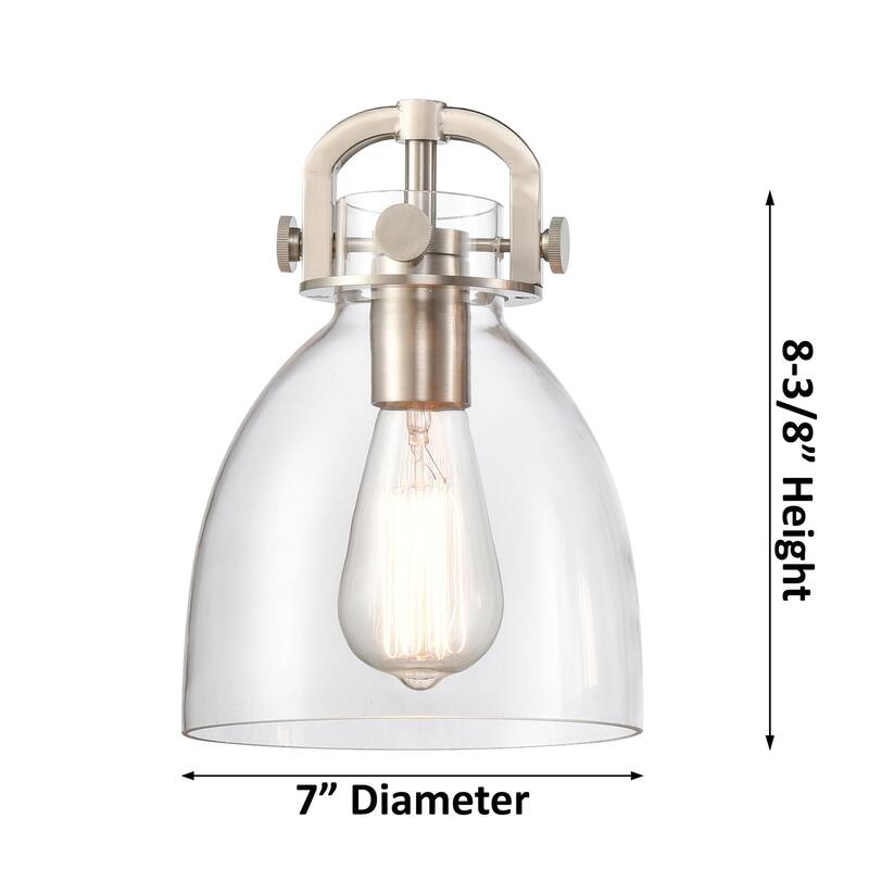 Innovations Lighting 410-3W-12-27 Newton Bell Vanity Newton Bell 3