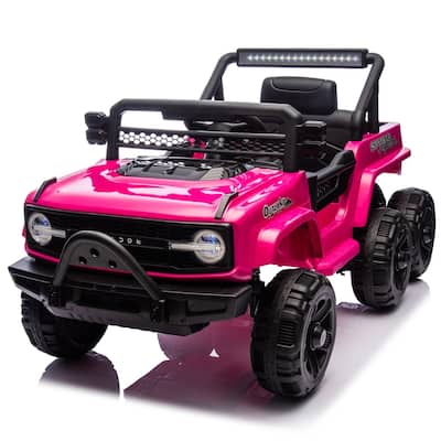 12V Kids Ride On 6-Wheel electric truck car W/Parents Control
