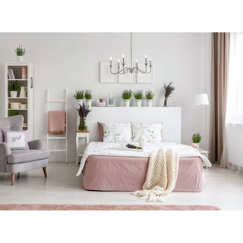 Bellevue EGCH19411 Nerita 6 Light 30" Wide Taper Candle Chandelier