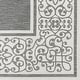preview thumbnail 6 of 7, Gertmenian Paseo Tedo Ash Grey Transitional Scroll Boarder Indoor/ Outdoor Area Rug