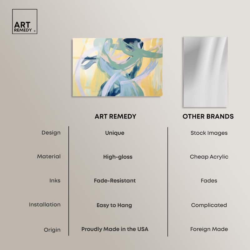 Entangled Embrace I Acrylic by Art Remedy, Ready to Hang