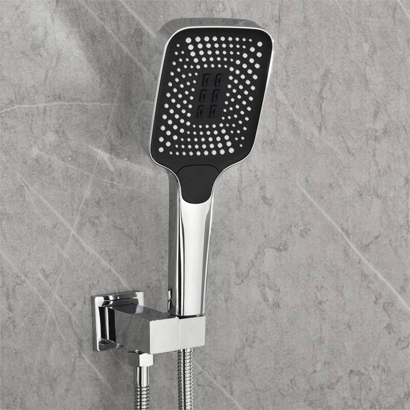 KISRAIS 3 Way Waterfall & Rainfall Faucet Shower System