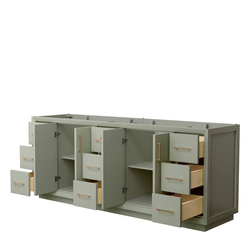Strada 84-Inch Double Vanity Cabinet
