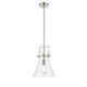 Option Clear / Satin Nickel
