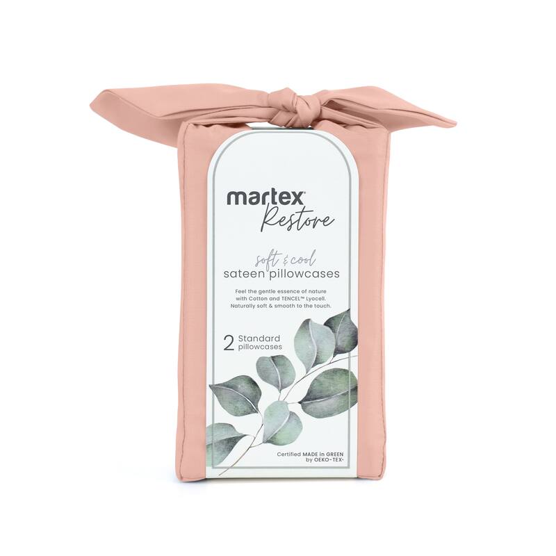Martex Restore 300 Thread Count Pillowcases
