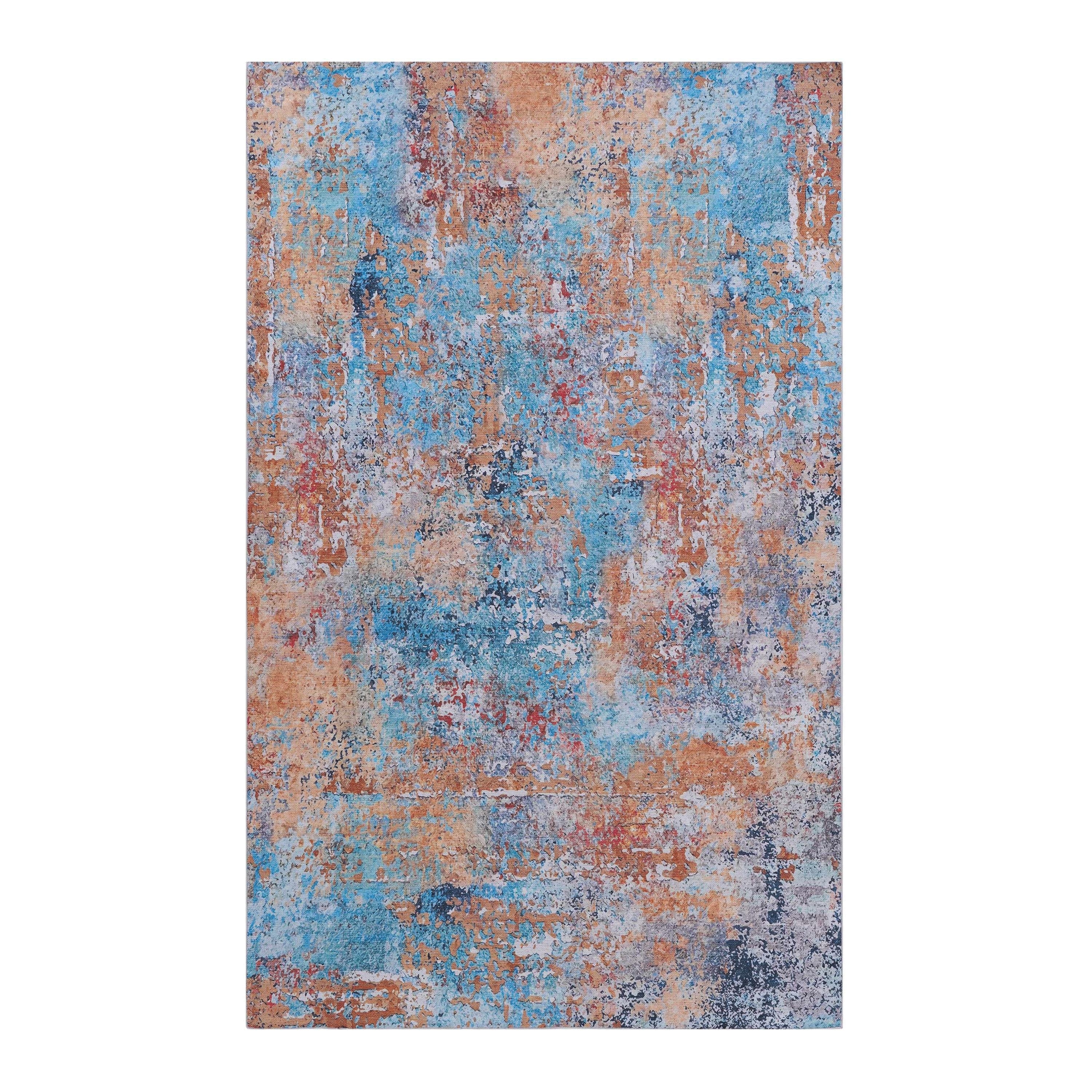 MAVAL Multi Washable Non-Shedding Area Rug