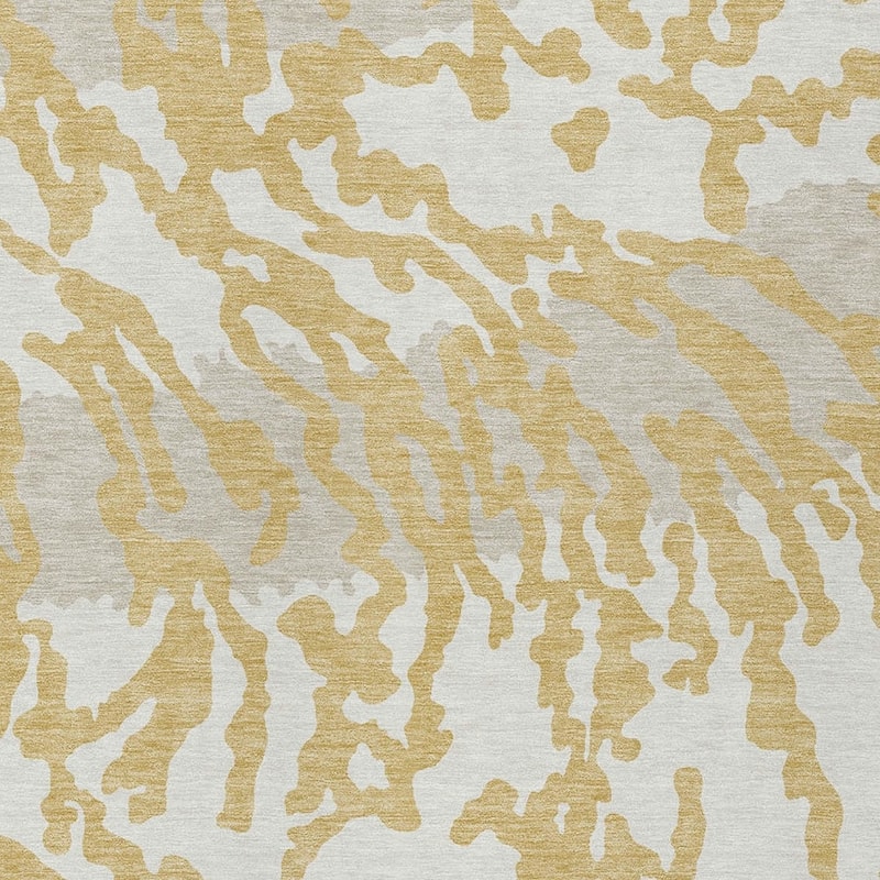 HomeRoots Animal Print Transitional Rectangle Outdoor Rug