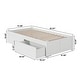 preview thumbnail 116 of 116, Concord Platform Bed with Footboard and Storage Drawers