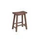 preview thumbnail 50 of 80, The Gray Barn Vermejo Wire-brushed Rubberwood Saddle Stool