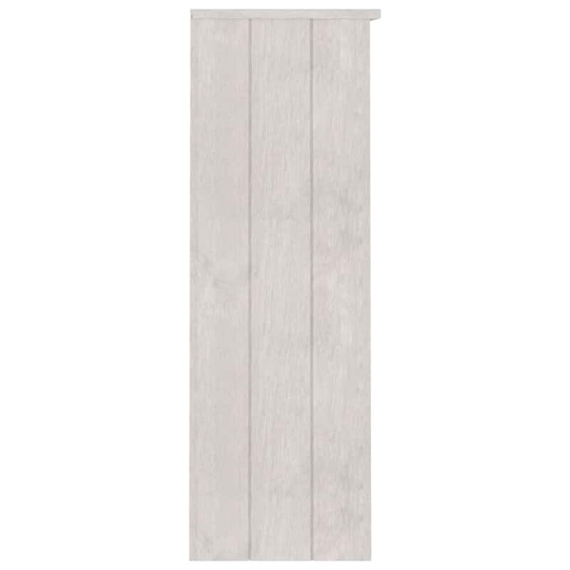 vidaXL Cabinet Top for Highboard Sideboard with Shelves HAMAR Solid Wood Pine - 33.5"x13.8"x39.4"