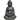 Hanover 18-In. Buddha Statue Indoor or Outdoor Garden Fountain with LED Lights for Patio, Deck, Porch