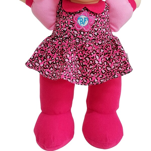 XXBaby's First Kisses Baby Doll Toy with Animal Print Top - All