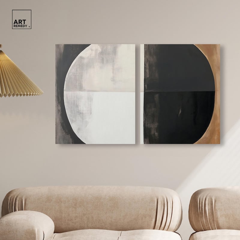 Woodland Whisper I Canvas Set of 2 by Art Remedy, Gallery Wrapped