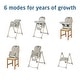 preview thumbnail 17 of 18, Minla 6-in-1 High Chair - Classic Green
