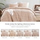 preview thumbnail 8 of 146, Chelsea Square Evans Pinch Pleated Soft Washed Boho Comforter Set