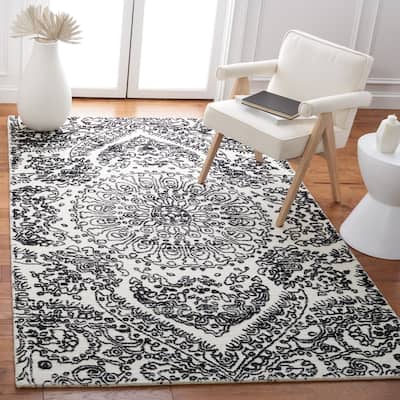 SAFAVIEH Handmade Metro Carline French Country Wool Rug