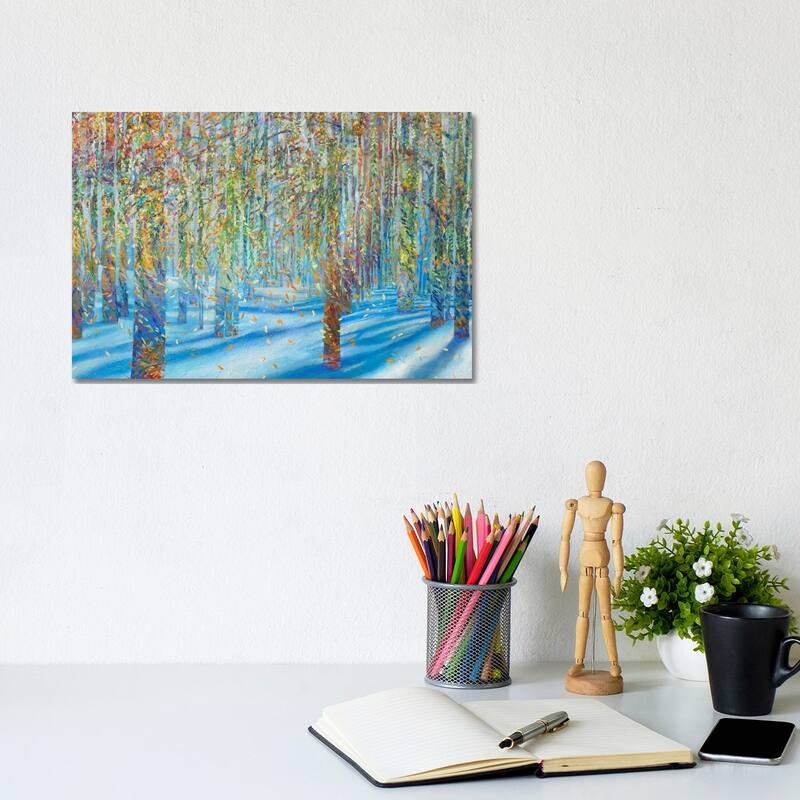 iCanvas "Snowfall" by Iris Scott Canvas Print - 8x12x0.75