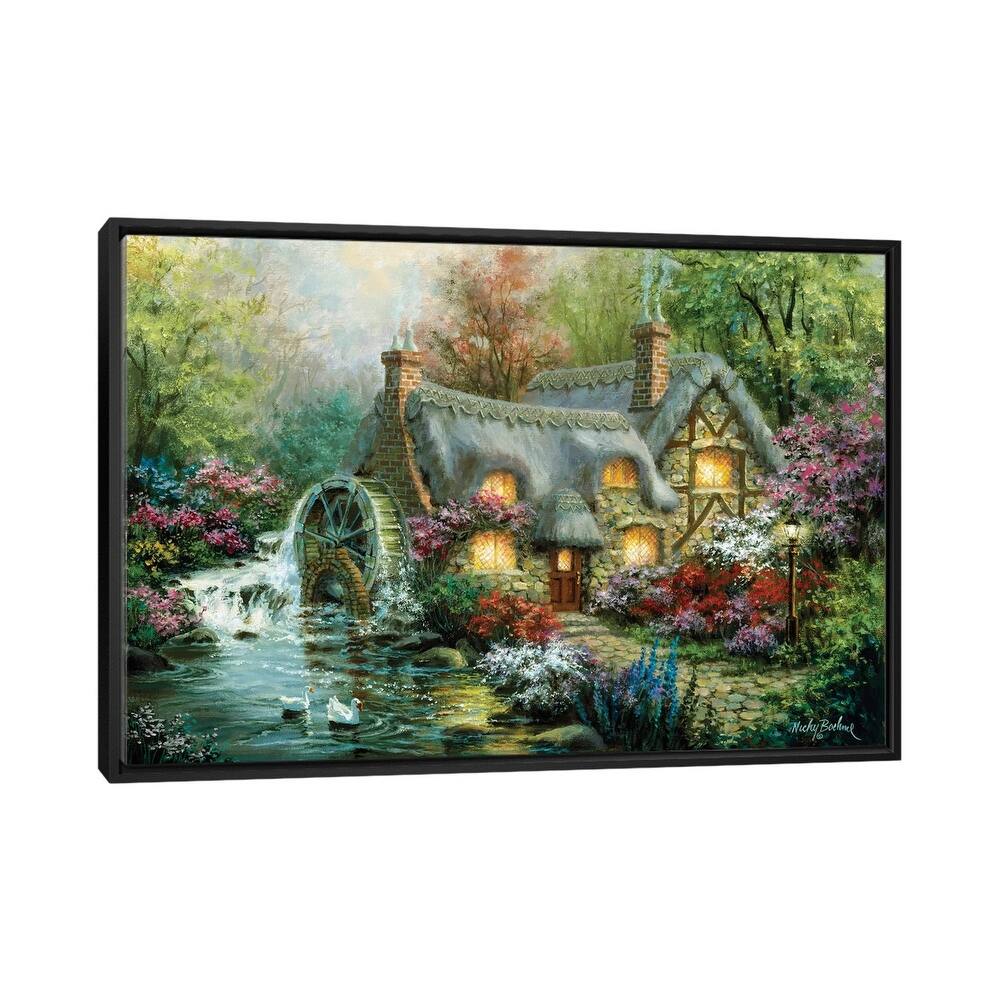 iCanvas "Country Retreat" by Nicky Boehme Framed Canvas Print