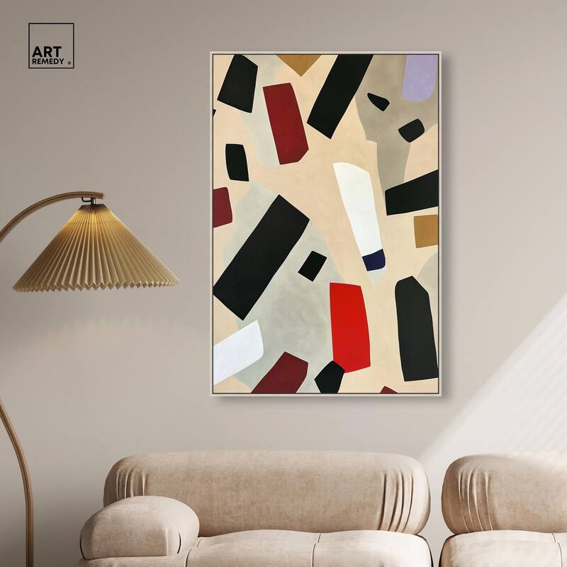 Mindscape Mosaic III Canvas by Art Remedy