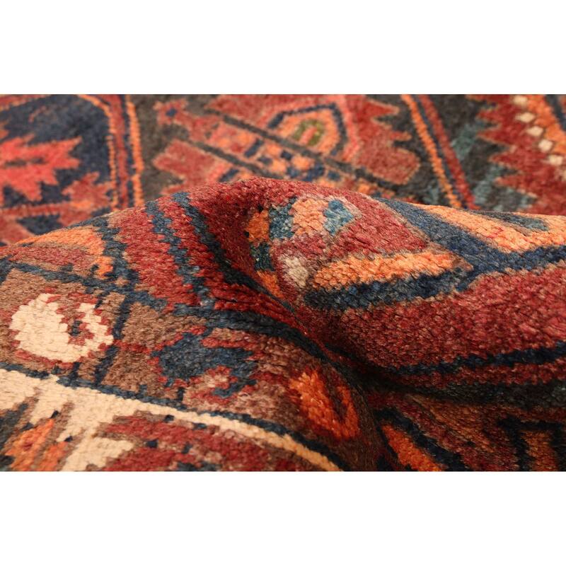 ECARPETGALLERY Hand-knotted Konya Anatolian Dark Red Wool Rug - 5'1 x 6'0