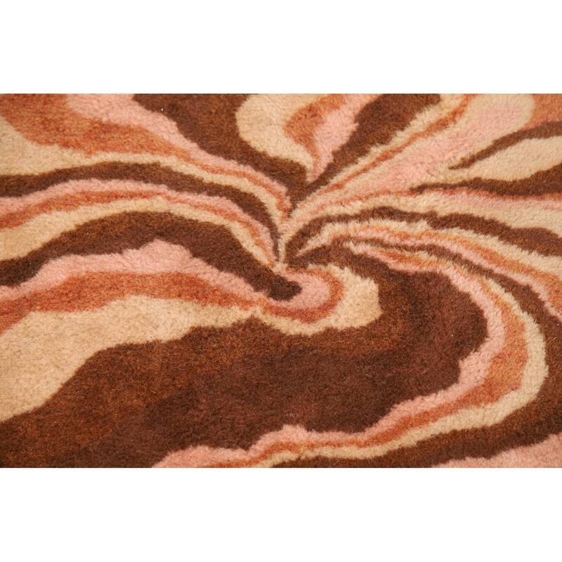 Traditional Kerman Persian Vintage Area Rug Handmade Wool Carpet - 3'2"x 5'3"