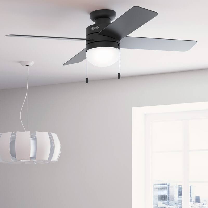 Hunter 52" Timpani Ceiling Fan w/ LED Light, Pull Chain