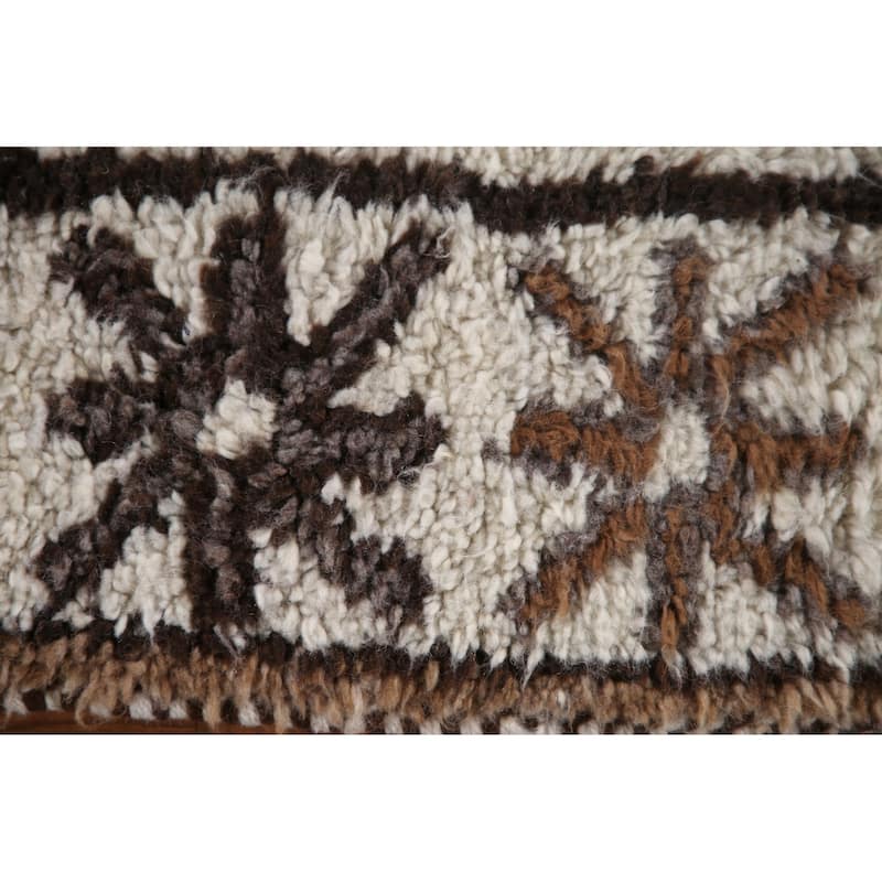Anatolian Tribal Turkish Runner Rug Handmade Wool Carpet - 3'5"x 11'0"