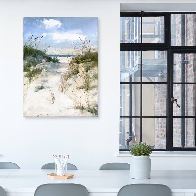 Dune View by Sally Swatland Canvas Art Print