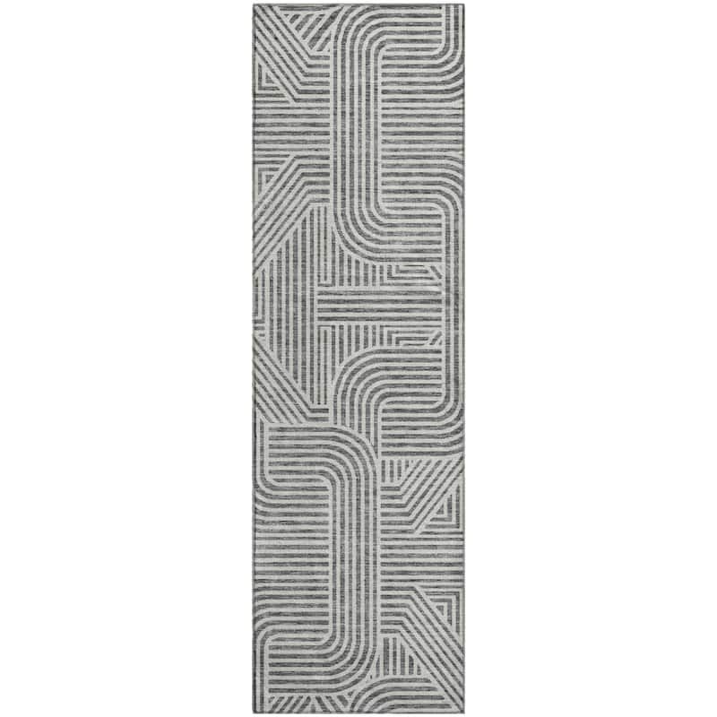 Premium Washable Super Soft Modern Geo Mayfield Rug
