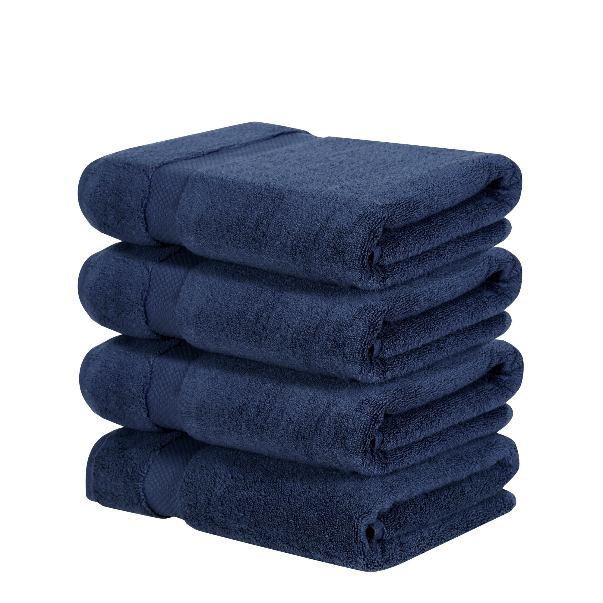 Better Trends Splash Collection 100% Cotton Reversible Bath Towel - Plush, Absorbent, and Stylish Bathroom Essential