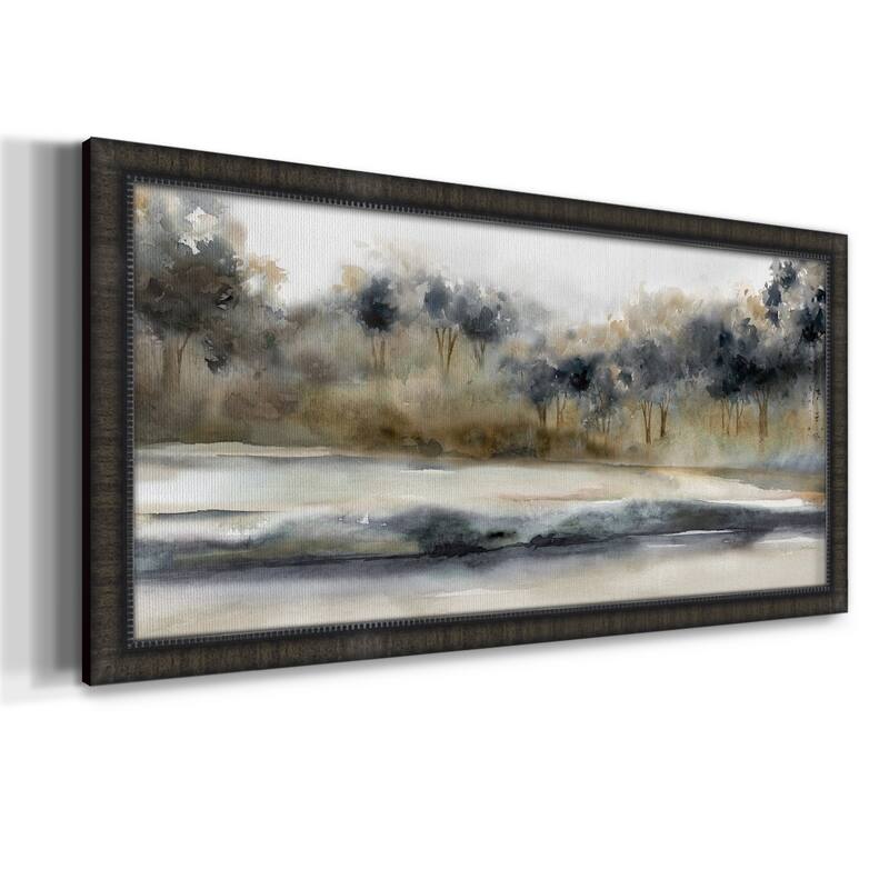 Silent River Premium Framed Canvas- Ready to Hang