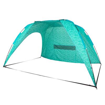 Square Polyester Fabric Beach Awning,Green