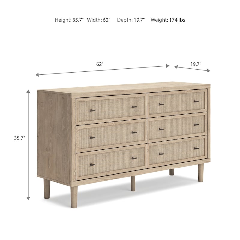 Signature Design by Ashley Cielden Brown/Beige Dresser