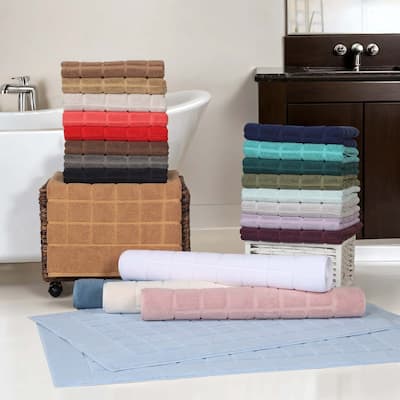 Superior Nora Cotton Absorbent Bathmats, Set of 2