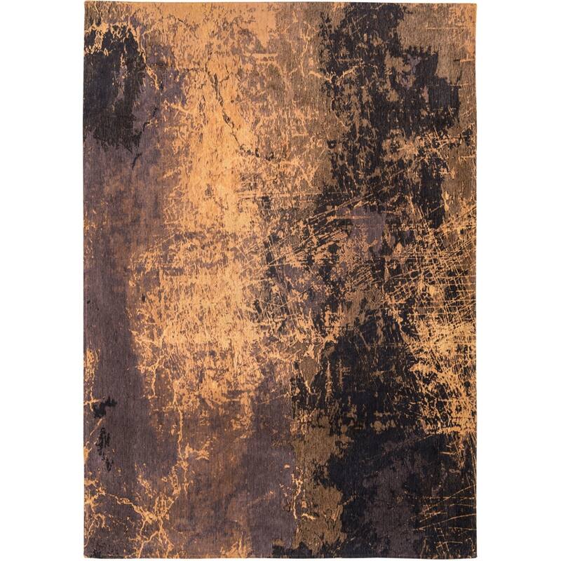 Haciv Geometric Abstract Modern Non Skid Woven Area Rug By HomeRoots - 48' X '48' X '0.12