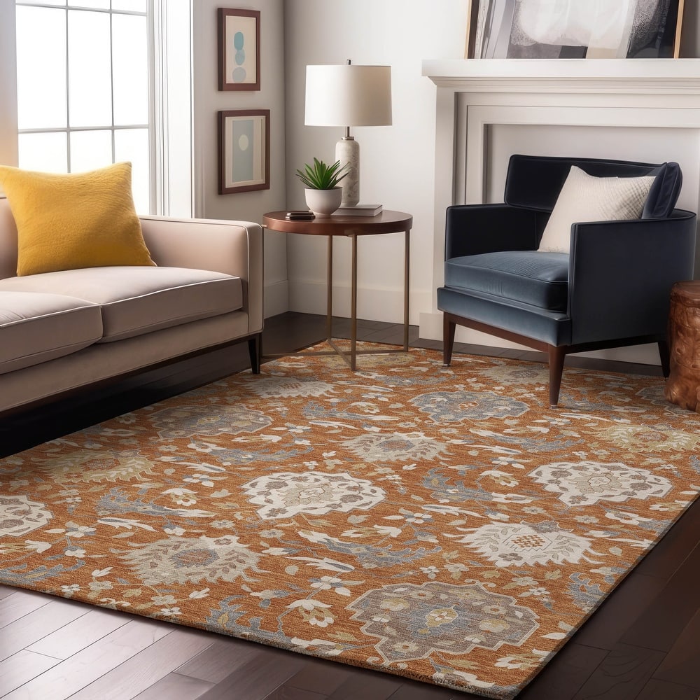 Premium Washable Super Soft Traditional Majestic Mayfield Rug