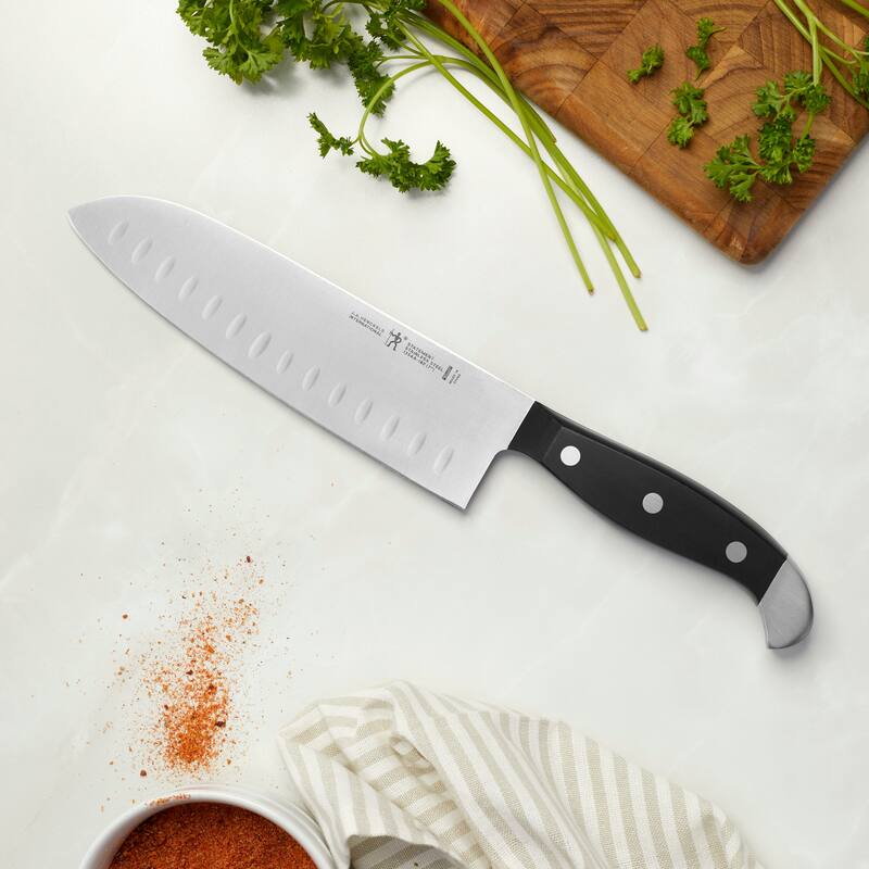 HENCKELS Statement Hollow Edge Santoku Knife