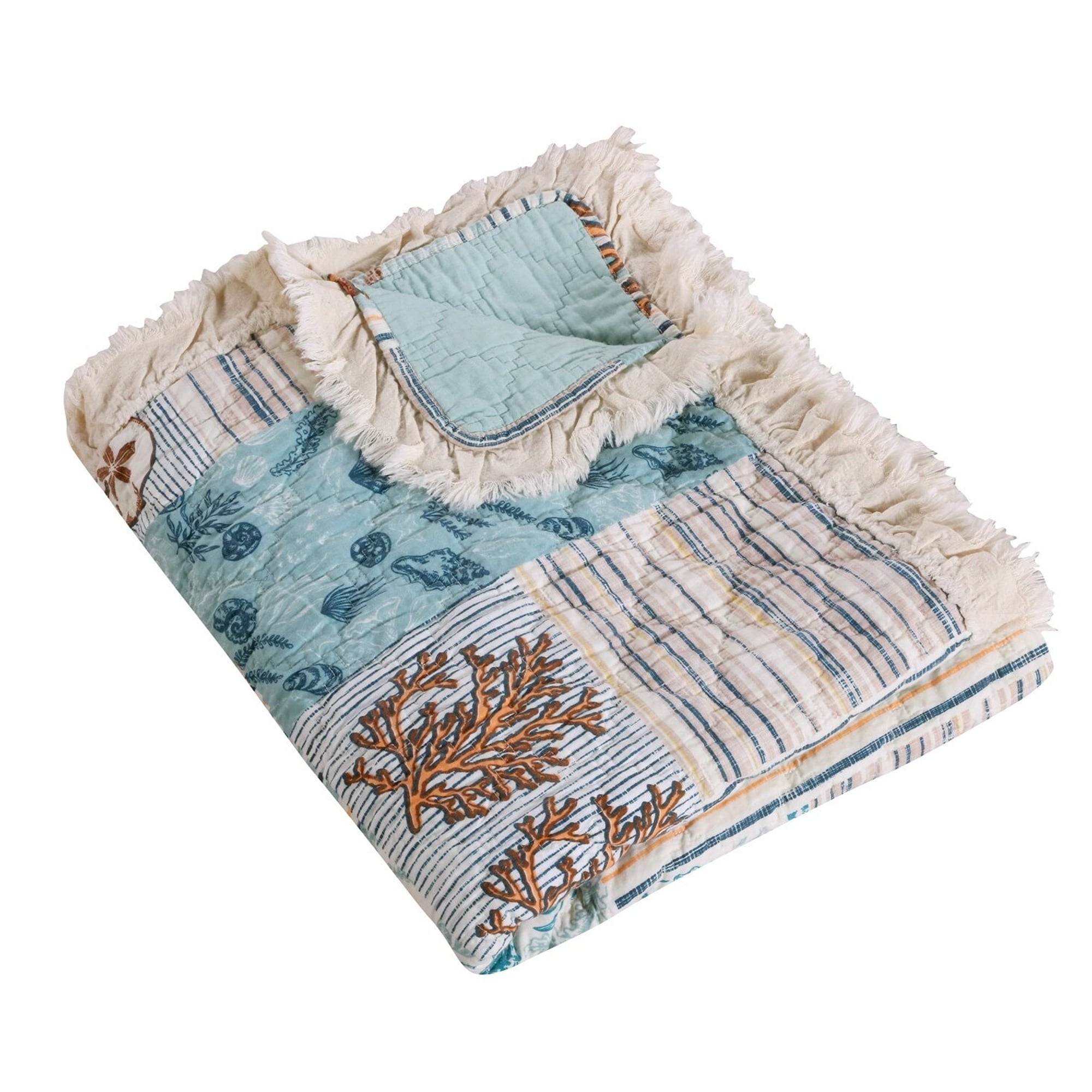 Seafoam blue 2025 throw blanket